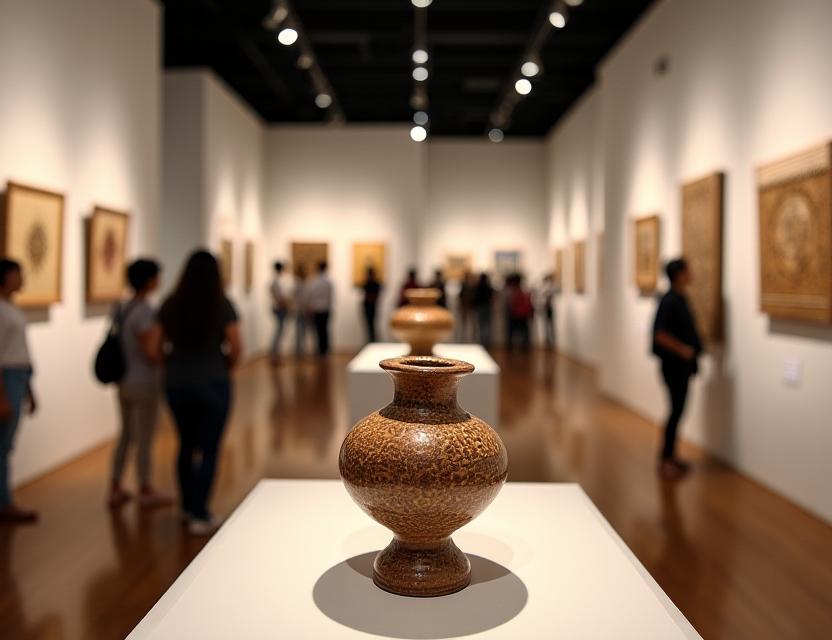 Traditional Arts Exhibition showcasing indigenous Philippine crafts